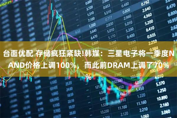 台面优配 存储疯狂紧缺!韩媒：三星电子将一季度NAND价格上调100%，而此前DRAM上调了70%